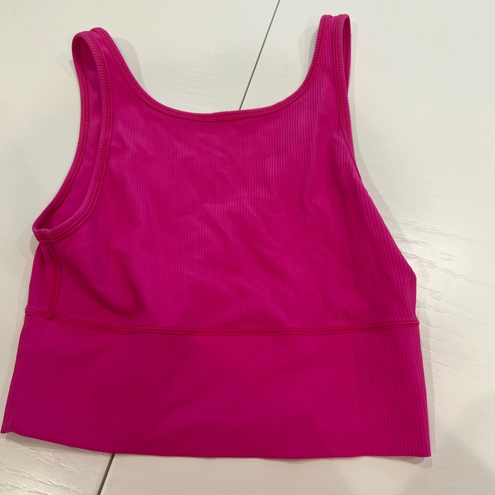 Lululemon sonic pink powerpivot tank